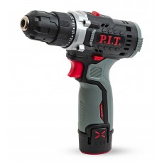 Дрель аккум. P.I.T. PBM12K-10A/2 X-DRIVER (12В, 22Нм, 10 мм, 2ск, 0-350/1350, 2х2,0Ач, ЗУ, кейс)