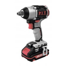 Гайковерт IMPACT аккум. бесщеточный P.I.T. PIW20H-300B/4 (20В, 300Нм, 1/2"+HEX 1/4", 1х4Ач, ЗУ,кейс