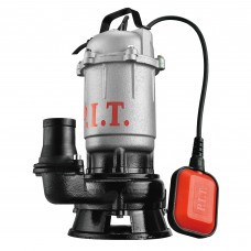 Насос фекальный электрич. P.I.T. PSW750-W (750Вт, напор 16м, 166л/мин, чугун, поплавковый выключ.)