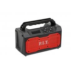 Радио-Bluetooth аккум. P.I.T. PJS20H-10A SOLO (20В, 85.7-108 МГц, 2х10 Вт, USB 2.0, вых. 5В, 2.1А)