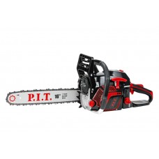 Пила цепная бензиновая P.I.T. GCS45-C5(16"/400мм, 2кВт/2,8л.с, 53см?, хром.цил., легкий старт)