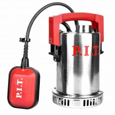 Насос дренажный электрич. P.I.T. PSW550-C1 (550Вт, чистая вода, напор 9м, 150л/мин, нерж. сталь)