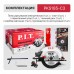 Пила циркулярная электрич. P.I.T. PKS185-C3 (1400Вт, 5500об/мин, диск 185х20мм, пропил 42/60мм, 45°