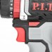 Дрель ударная аккум. бесщёточная P.I.T. PSB20H-10C/1 X-DRIVER (20В, 40Нм, 10мм, 2ск, 1х2Ач, ЗУ,кейс