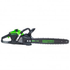 Аккумуляторная цепная пила Greenworks GC82CS51 (без акк, без з/у)