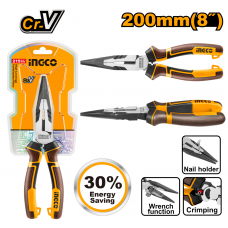 Тонкогубцы INGCO HHLNP28200 INDUSTRIAL 200 мм