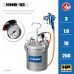 ЗУБР KNB-10, 10 л, Красконагнетательный бак с краскораспылителем, Профессионал (06464)