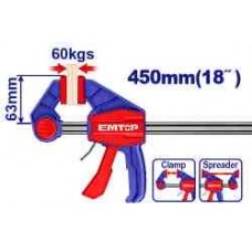 Струбцина быстрозажимная EMTOP ECLPQ60301