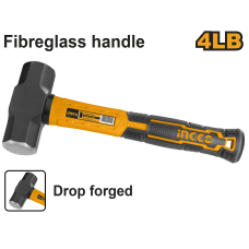 Кувалда с фиберглассовой рукояткой INGCO HSLH8804 1,8 кг