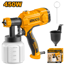 Краскопульт электрический INGCO SPG3508 INDUSTRIAL 450 Вт
