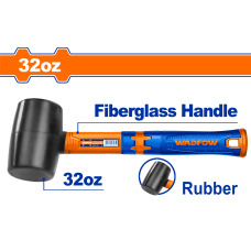 Киянка резиновая черная WADFOW WHM7307 900 г