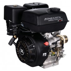 Двигатель бензиновый с горизонтальным валом Zongshen ZS 168 FBE для строительной техники и силового оборудования