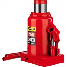 STAYER 30 т, 285-465 мм, домкрат бутылочный гидравлический RED FORCE 43160-30_z01 Professional