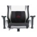 Кресло игровое Zombie HERO QUEEN PRO черный/белый эко.кожа с подголов. крестовина пластик