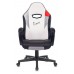 Кресло игровое Zombie HERO QUEEN черный/белый эко.кожа с подголов. крестовина пластик