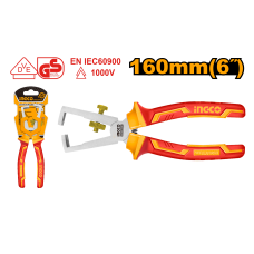 Стриппер для снятия изоляции диэлектрический INGCO HIWSP28160 INDUSTRIAL 160 мм