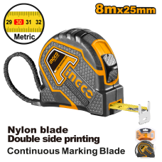 Рулетка измерительная INGCO HSMT8808.1 INDUSTRIAL 8х25 мм