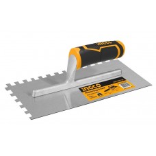 Кельма затирочная зубчатая INGCO HPTT28138S INDUSTRIAL 280х130 мм