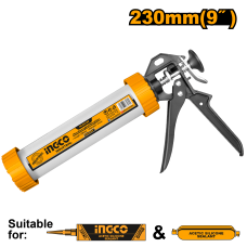 Пистолет для герметика закрытый INGCO HCG0109 INDUSTRIAL 235 мм