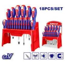 б отвёрток 18 шт EMTOP ESST1802