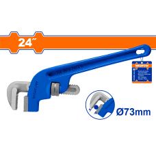 Смещенный трубный ключ WADFOW WPW6124