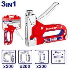 Степлер 3 в 1 EMTOP ESGU1001