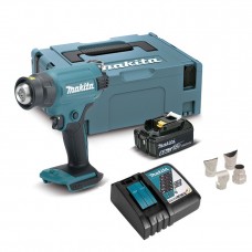 Аккумуляторная термовоздуходувка (строительный фен) Makita DHG180RT1J (1*5Ah, 18V, Li-Ion)