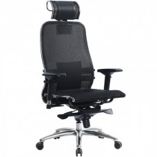 Офисное кресло Samurai S-3.04 черный плюс, сетчатая ткань купить со скидкой
