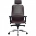 Офисное кресло Samurai KL-3.04 бордовый, кожа NewLeather купить со скидкой