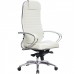 Офисное кресло Samurai KL-1.04 белый лебедь, кожа NewLeather купить со скидкой