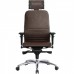 Офисное кресло Samurai K-3.04 коричневый, кожа NewLeather купить со скидкой