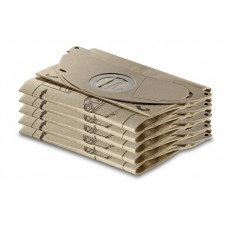 Фильтр-мешки бумажные для серии SE (уп 5шт) + микрофильтр 1шт Karcher 6.904-143.0