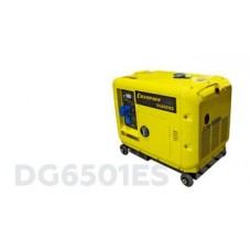 Дизельный генератор CHAMPION DG6501ES + ATS в шумопоглащающем кожухе