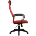 Офисное кресло Metta BP-8 Pl 22 ткань\сетка красный купить со скидкой