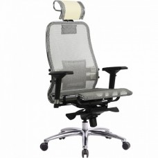Офисное кресло Samurai S-3.04 бежевый, сетчатая ткань купить со скидкой