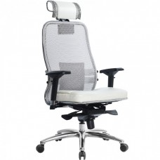Офисное кресло Samurai SL-3.04 белый лебедь, сетчатая ткань купить со скидкой