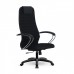 Кресло Metta BK 10 черный, сетка/ткань, крестовина пластик Pl купить со скидкой