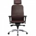 Офисное кресло Samurai K-3.04 бордовый, кожа NewLeather купить со скидкой
