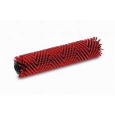 Цилиндрическая щетка 400мм средняя красная для влажной уборки Karcher 4.762-003.0