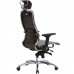 Офисное кресло Samurai K-3.04 коричневый, кожа NewLeather купить со скидкой