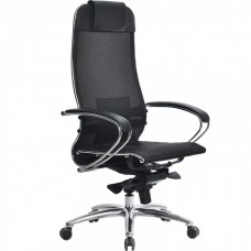 Офисное кресло Samurai S-1.04 черный плюс, сетчатая ткань купить со скидкой