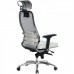 Офисное кресло Samurai SL-3.04 белый лебедь, сетчатая ткань купить со скидкой