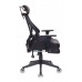 Кресло игровое Бюрократ CH-770 черный искусст.кожа/сетка с подголов. крестовина пластик подст.для ног