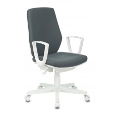 Кресло Бюрократ CH-W545 серый 26-25 (пластик белый)