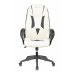 Кресло игровое Zombie VIKING-8N белый/черный искусственная кожа крестовина пластик