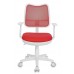 Кресло детское Бюрократ CH-W797 спинка сетка красный сиденье красный TW-97N сетка/ткань (пластик белый)