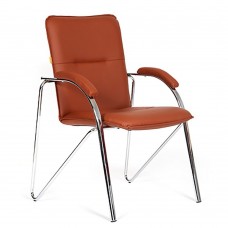 Кресло для посетителя CHAIRMAN 850 коричневое
