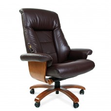 Кресло руководителя CHAIRMAN 400, коричневое