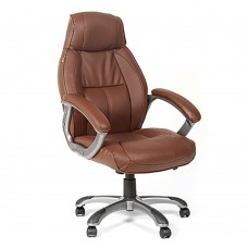 Кресло для руководителя CHAIRMAN 436 коричневое