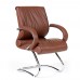 Кресло для посетителя CHAIRMAN 445 коричневое